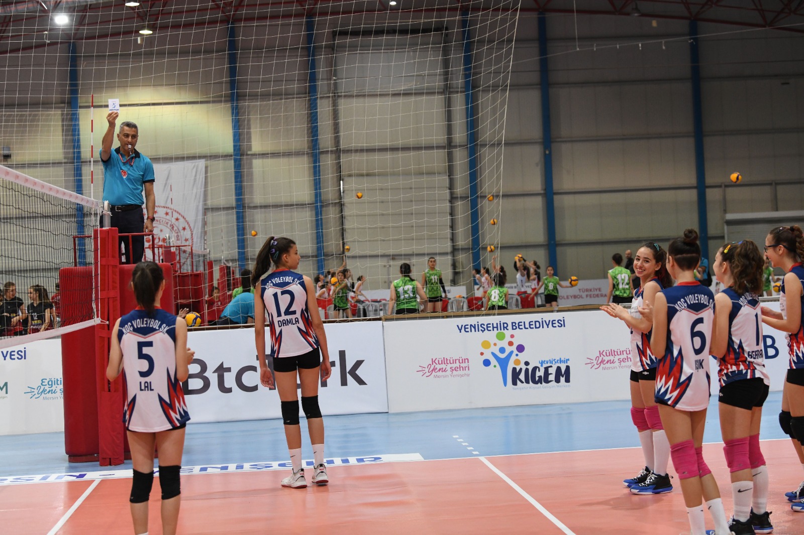 Voleybolda Beyaz Kart Projesi ilk kez Mersin Yenişehir’de hayata geçti