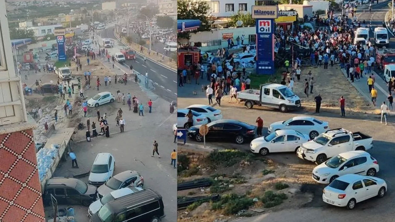 Mardin’de freni patlayan tır 19 kişiyi öldürdü tır kazasının videosu korkunç