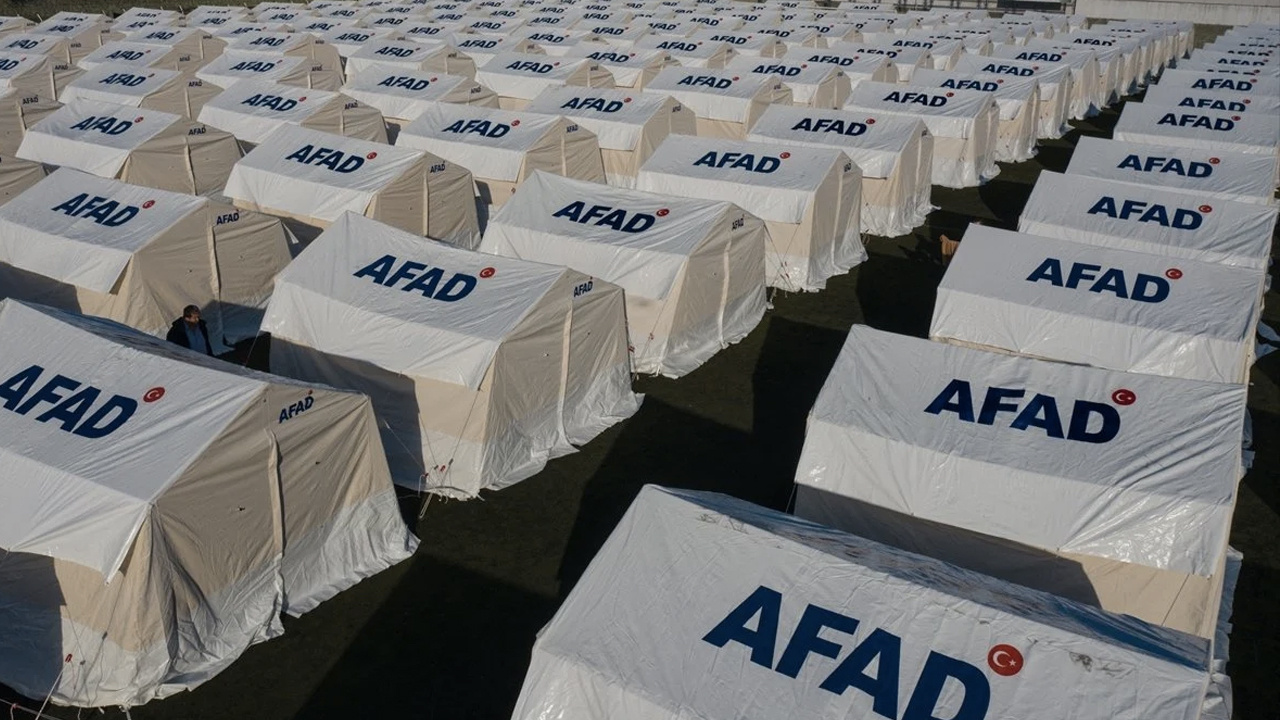 AFAD il il paylaştı! İşte deprem bölgesinde kurulan çadır sayıları