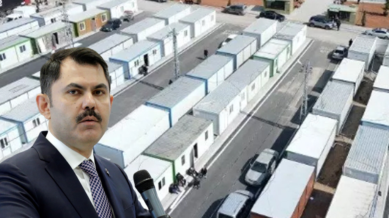 Tüm ihtiyaçlar düşünüldü! Bakan Murat Kurum’dan geçici barınma alanlarına ilişkin paylaşım