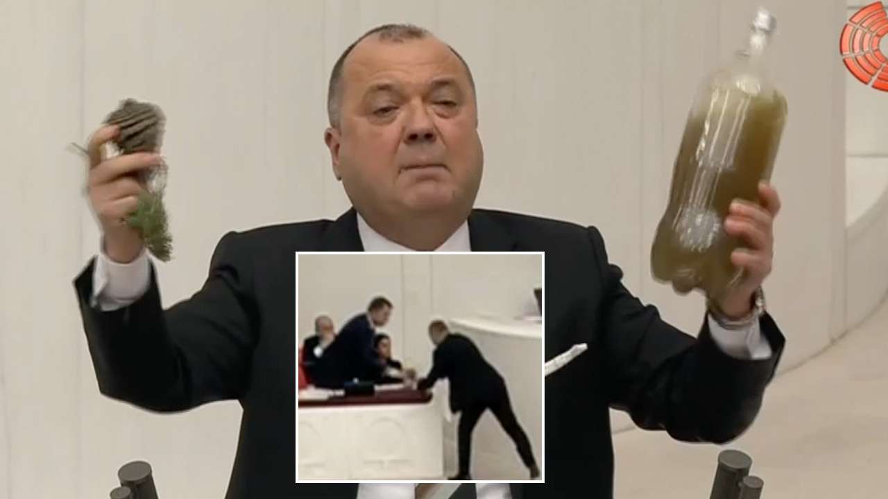 CHP’li vekil Meclis kürsüsünde Bütçe görüşmelerini sabote etti