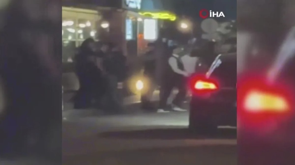 İstanbul’da alkolü fazla kaçırıp taşkınlık yapan gruba meydan dayağı