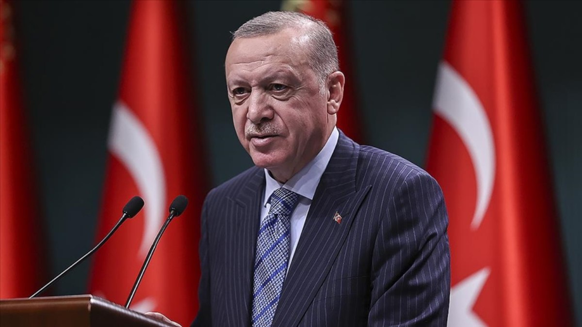 Cumhurbaşkanı Erdoğan Alman mevkidaşıyla ortak açıklama yapıyor