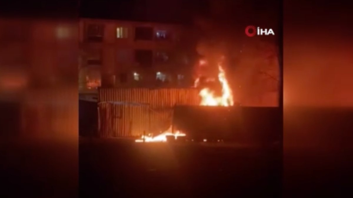 İstanbul’da iş yerine molotoflu saldırı