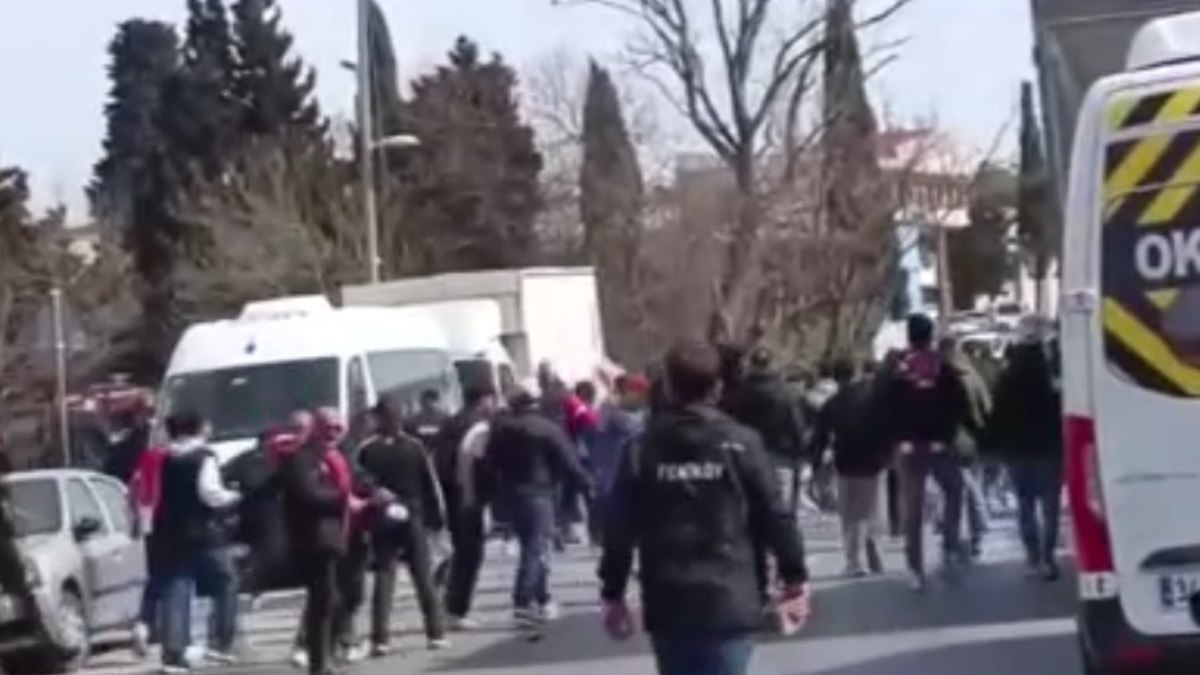 İstanbul’da amatör lig maçı öncesi kavga