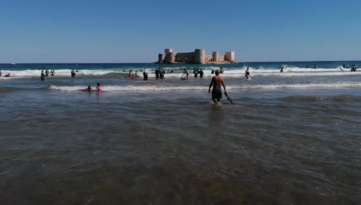Kızkalesi’nde Eylül Ayında Turist Yoğunluğu
