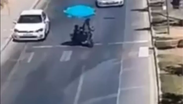 Mersin’de Yaya Geçidinde Motosiklet Kazası: İki Kişi Yaralandı