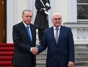 Cumhurbaşkanı Erdoğan, Almanya Cumhurbaşkanı ile görüştü