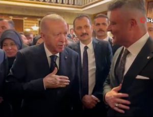 Cumhurbaşkanı Erdoğan, Sadettin Saran’la görüştü