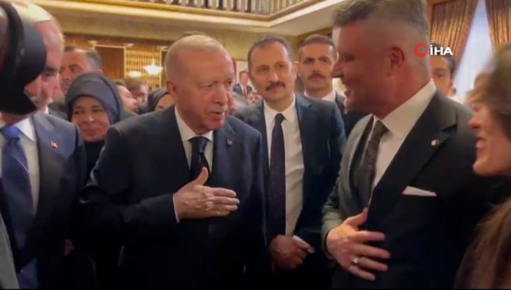 Cumhurbaşkanı Erdoğan, Sadettin Saran’la görüştü