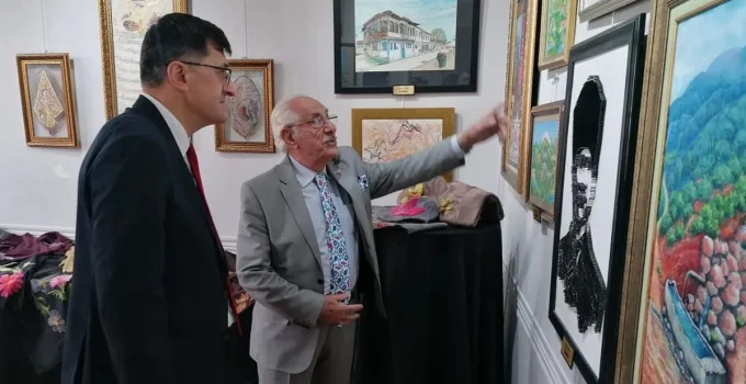 Kütahya’nın sanatsal ve kültürel zenginliği Çanakkale’de sergileniyor