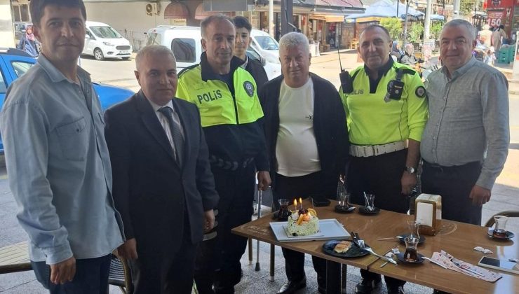 Mersin’de 28 yıllık polis memuru telsizden veda etti