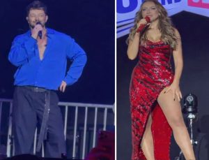 Murat Boz’dan sahnede Hadise’ye olay sözler: Böyle kıyafetler giyme benim karşımda