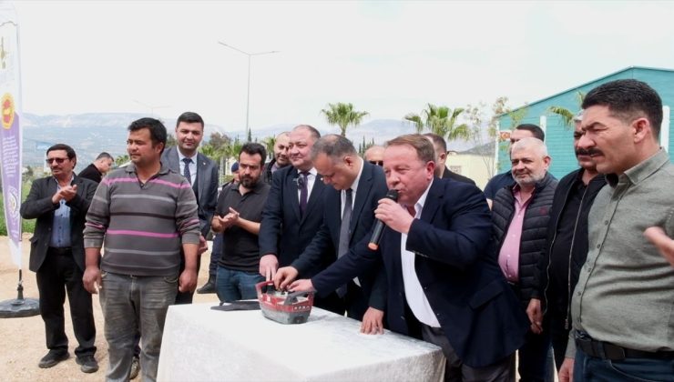 Mut’ta Yeni Ticaret Binası Temeli Atıldı