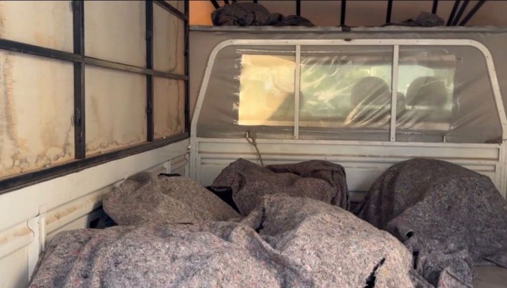 Polisin takip ettiği kamyonetten yaklaşık 185 kilo esrar ele geçirildi