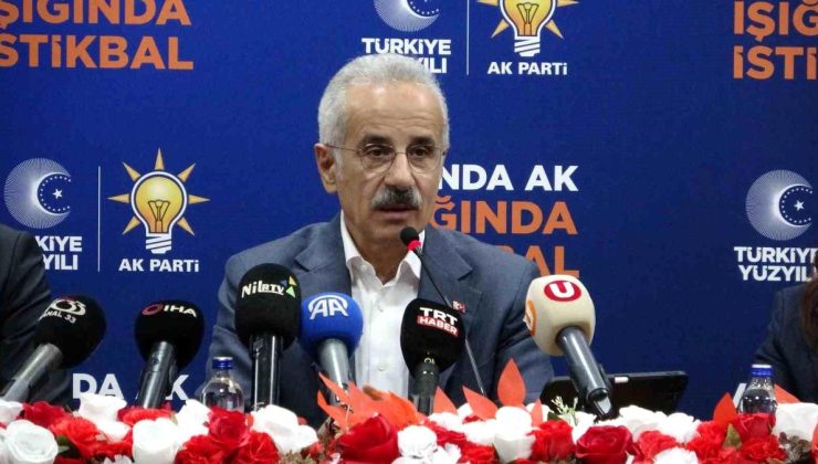 Bakan Uraloğlu: “Mersin’de yaklaşık 1 trilyon liralık yatırım yaptık”