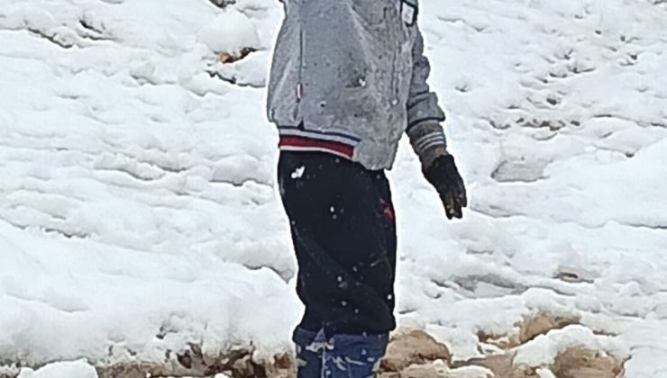 Doğu Akdeniz’de yaylalar, kar yağışıyla beyaza büründü