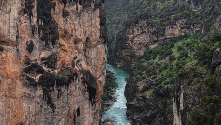 Mersin Gezende Kanyonu hayran bırakıyor