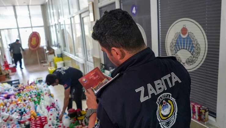 Tarsus’ta dev denetim: 6 bin 167 sağlıksız ürüne el konuldu