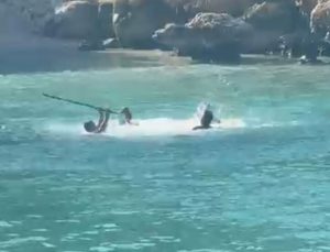 Denizde şişe ve sopayla darp olayında 3 tutuklama