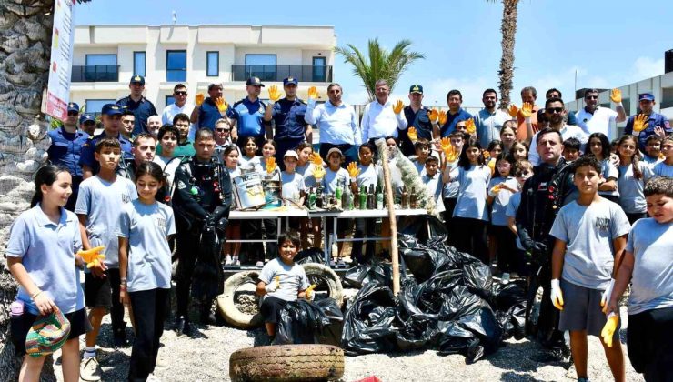 Dünya Çevre Günü’nde Silifke Sahili’nde temizlik