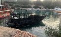 Kıyıya bağlı 6 tekne, yangında kullanılamaz hale geldi