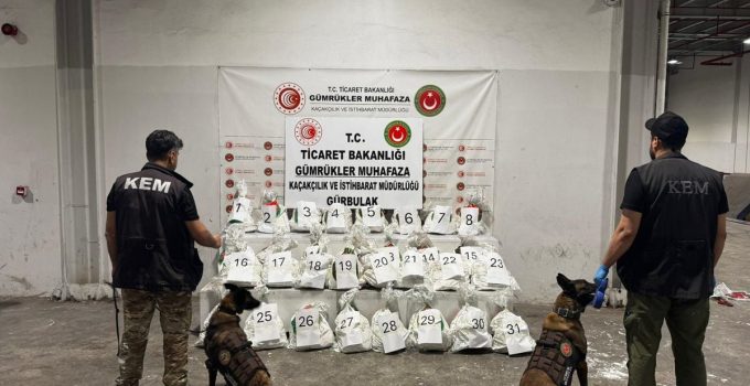 Mersin ve Ağır’da 8 milyar lira değerinde uyuşturucu ve kaçak ilaç ele geçirildi