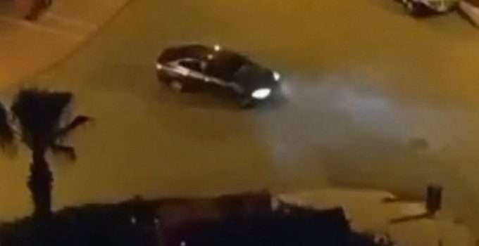 Mersin’de drift atan sürücüye 140 bin lira ceza kesildi