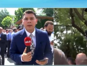 TBMM’de Özgür Özel destekçileri AKİT TV muhabirine saldırdı