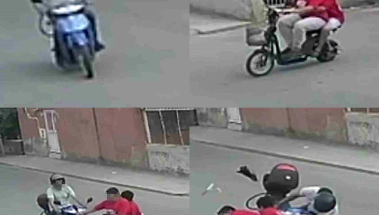 Motosikletler kafa kafaya çarpıştı: 3 yaralı